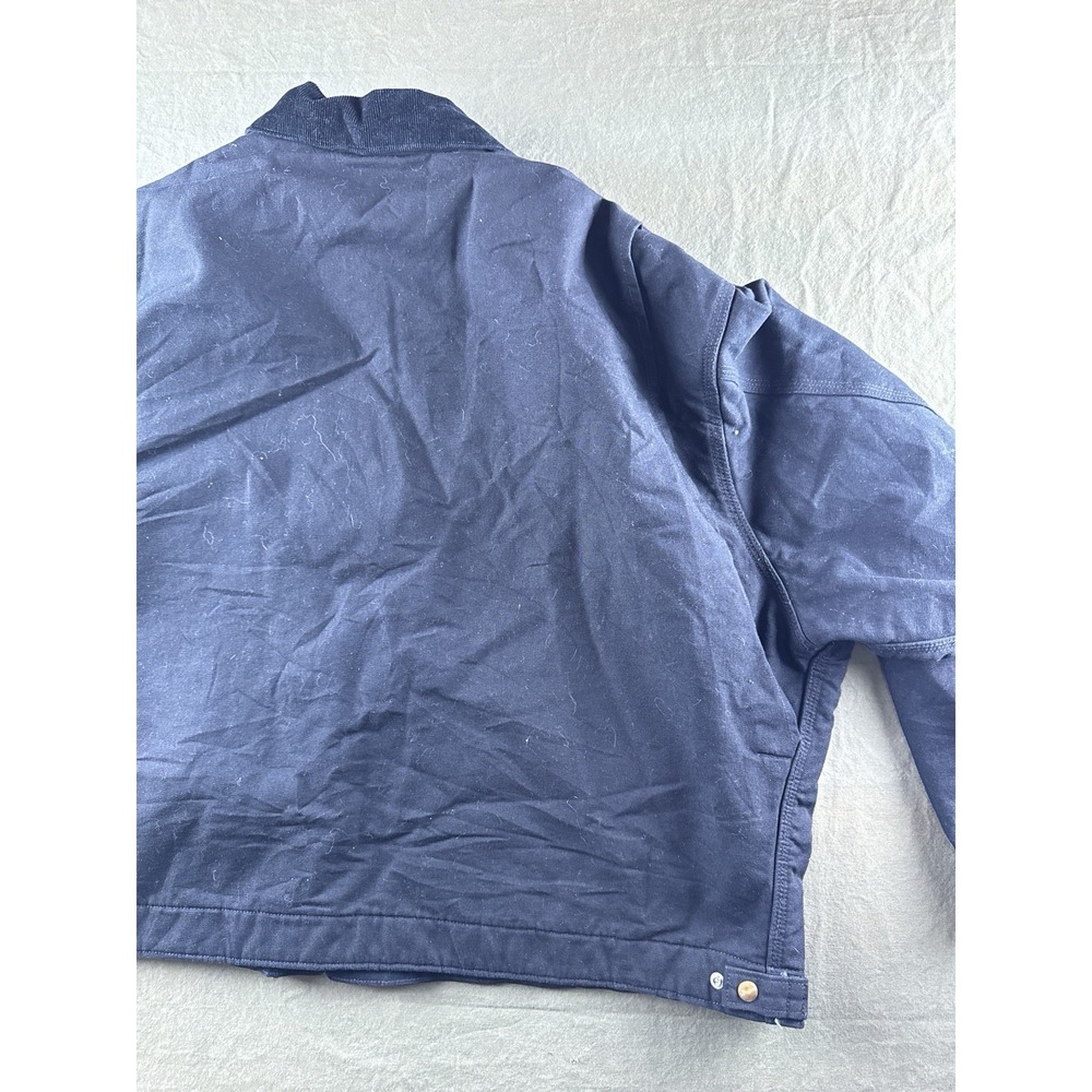 Carhartt J001 BLK Detroit Jacket USA Made Blanket Lined Workwear 4XL - Picture 9 of 16